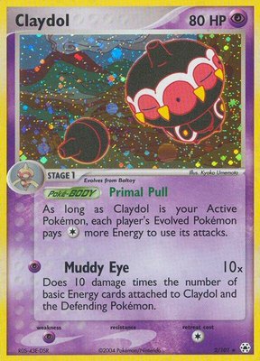 Claydol, EX Hidden Legends