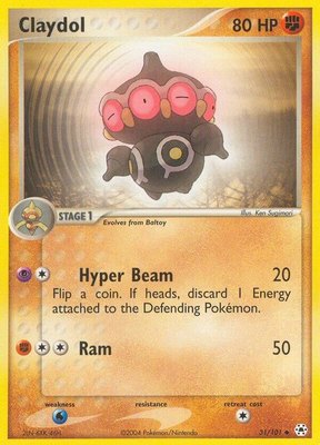 Claydol, EX Hidden Legends