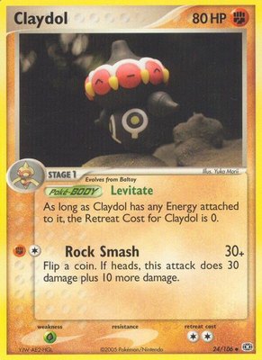 Claydol, EX Emerald