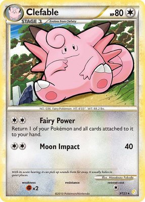 Clefable, HeartGold SoulSilver