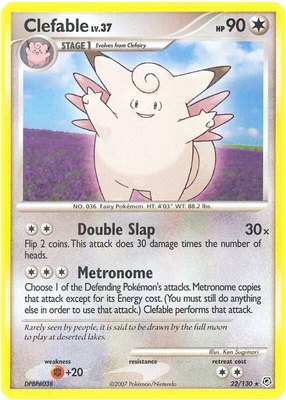 Clefable, Diamond and Pearl