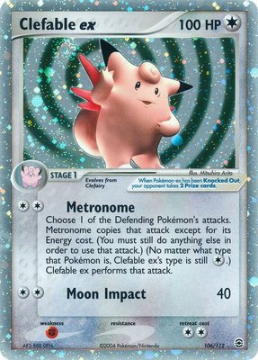 Clefable ex, EX FireRed & LeafGreen
