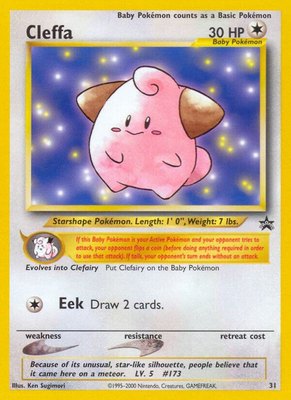 Cleffa, WoTC Promo