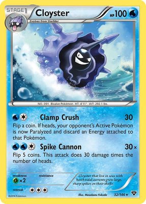 Cloyster, XY Base Set