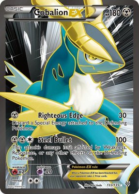 Cobalion EX (133 Full Art), Plasma Storm
