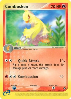 Combusken, EX Dragon