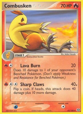 Combusken, EX Emerald