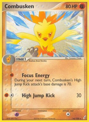 Combusken, EX Crystal Guardians