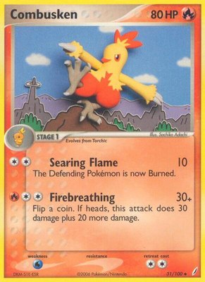 Combusken, EX Crystal Guardians