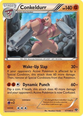 Conkeldurr, XY Base Set