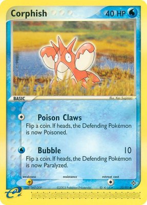Corphish, EX Dragon