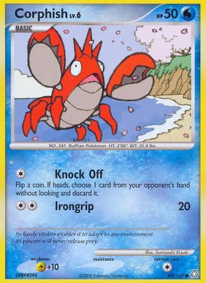 Corphish, Legends Awakened
