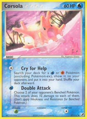 Corsola, EX Unseen Forces