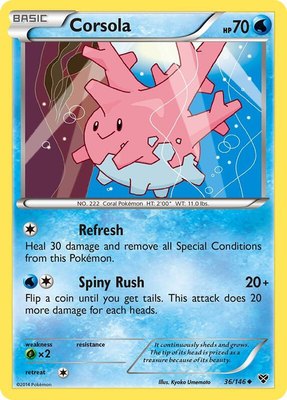Corsola, XY Base Set