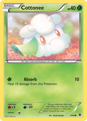 Cottonee (9), Emerging Powers
