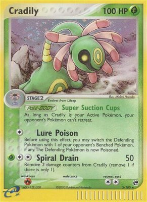 Cradily, EX Sandstorm