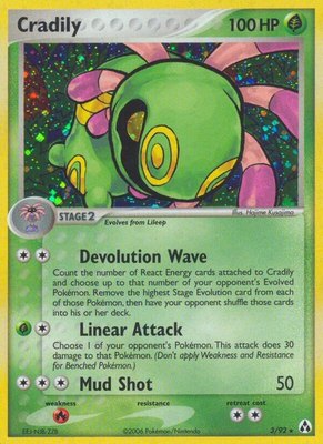 Cradily, EX Legend Maker