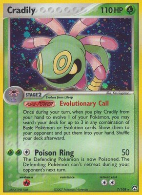 Cradily, EX Power Keepers