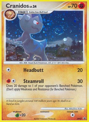Cranidos, Diamond and Pearl Promos