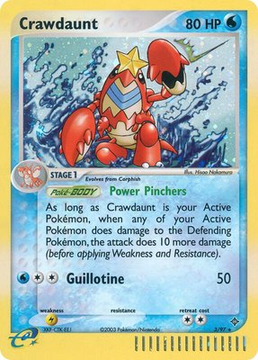 Crawdaunt, EX Dragon