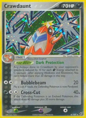 Crawdaunt, EX Deoxys