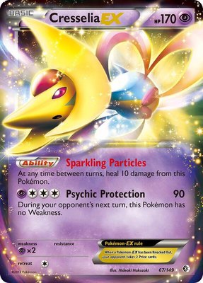 Cresselia EX, Boundaries Crossed
