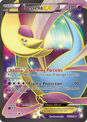 Cresselia EX (143 Full Art), Boundaries Crossed