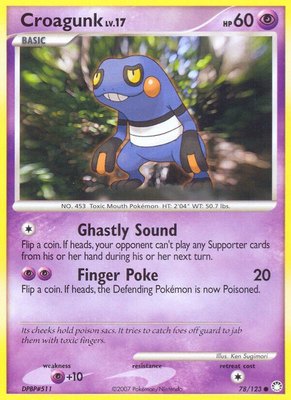 Croagunk, Mysterious Treasures