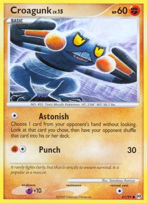 Croagunk, Arceus