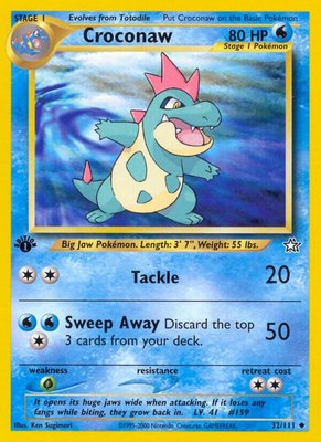 Croconaw (32), Neo Genesis