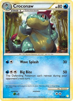 Croconaw, HeartGold SoulSilver