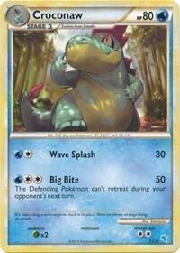 Croconaw (#17), HGSS Trainer Kit: Gyarados & Raichu