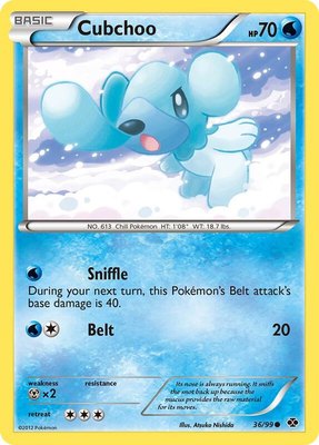 Cubchoo, Next Destinies