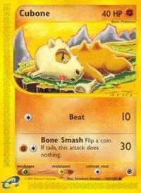 Cubone, Expedition