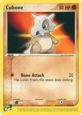Cubone, EX Team Magma vs Team Aqua