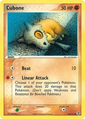 Cubone, EX FireRed & LeafGreen