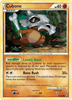 Cubone, Triumphant