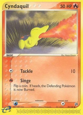 Cyndaquil, EX Sandstorm