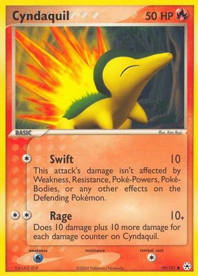 Cyndaquil, EX Hidden Legends