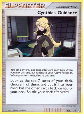 Cynthia's Guidance, Supreme Victors