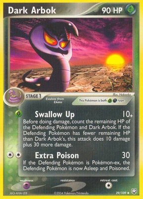 Dark Arbok, EX Team Rocket Returns