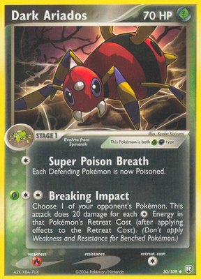 Dark Ariados, EX Team Rocket Returns