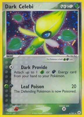 Dark Celebi, EX Hidden Legends