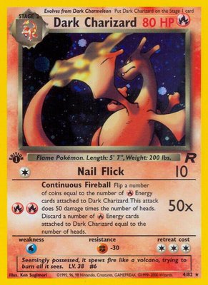 Dark Charizard (4), Team Rocket