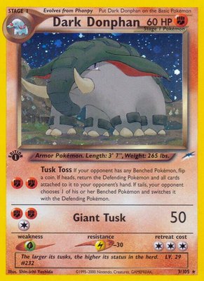 Dark Donphan, Neo Destiny