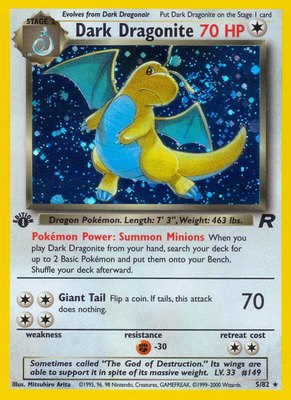 Dark Dragonite (5), Team Rocket