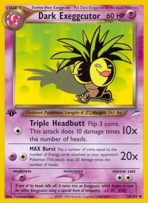 Dark Exeggcutor, Neo Destiny