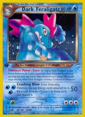 Dark Feraligatr, Neo Destiny