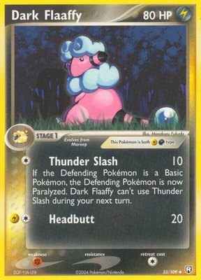 Dark Flaaffy, EX Team Rocket Returns