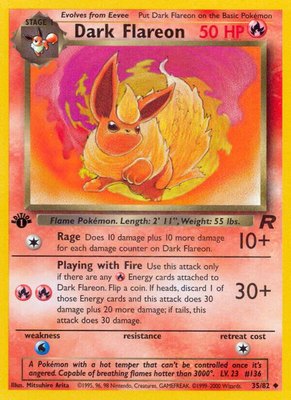 Dark Flareon, Team Rocket